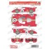 1/24 Ferrari 512S 'Gelo Racing Team' #4/#6/#10 1970 Decal for Fujimi kits