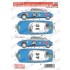 1/24 Citroen DS19 SAFARI #30/#46 1965 Decal for EBBRO #25005