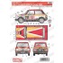 1/24 A112 Abarth #208 Sanremo 1983 Decal for Fujimi kits