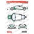 1/24 MP4-12C Dubai Police Decal for Fujimi kits