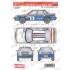 1/24 Legacy RS #2/#6 Manx Rally 1991 Decal for Hasegawa kits