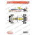 1/20 Williams FW13 1989 Decal for Tamiya kits