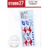 1/12 Honda RC212V #27 Test (2010) Decals for Tamiya kit #14106/14108