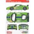 1/24 Ferrari 458 "KROHN Racing #57 Le Mans (LM) 2012 Decals for Fujimi #123912 kit