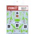 1/24 Porsche Cayman S "HIPPY" #3 LAGUNA SECA 2011 Decals for Fujimi #12281 kit