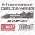 1/43 Nissan DELTA WING WEC/ALMS 2012 [Multi Material Kit]