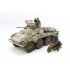 1/35 German Heavy Armoured Car SdKfz.234/1 w/2cm Gun & figures