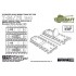 1/35 T-34/76 1940 Early Cast Tracks for Mono X Dragon kit #MD-004