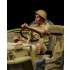 1/35 WWII British Jeep Driver in Western Desert for Tamiya kits