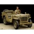 1/35 WWII British Jeep Driver in Western Desert for Tamiya kits