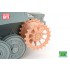 1/35 Tiger I Mid/Late Production Sprocket (2pcs)