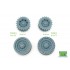 1/35 Cromwell Wheels Type 1 Set for Tamiya kits