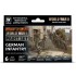 Acrylic Model Colour Paint Set - WWII German Infantry (6 x 17ml)