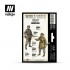 Acrylic Model Colour Paint Set - WWII German Infantry (6 x 17ml)