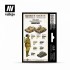 Acrylic Model Colour Paint Set - WWII Italian Armour & Infantry (6 x 17ml)