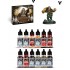 Essential Paint Set by Squidmar Miniatures - 12 Acrylic Paints and Exclusive Miniature