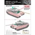 1/72 British Centurion Tank Mk.5/1-4.RTR with 3D Print Gun Mantlet Canvas Cover