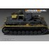 1/35 WWII German PzKpfw.IV Ausf.F1 Basic B ver included Ammo for Tamiya #35374