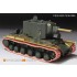 1/35 WWII Russian KV-2 Basic Detail Set w/Gun Barrel for Tamiya kit #35375