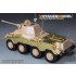 1/35 WWII German Sd.Kfz 234 Storage Box Early Detail Set for Rye Field Model #5110