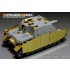 1/35 WWII German Sturmpanzer IV Brummbar Late Basic Detail Set for Dragon #6026/6081/9117