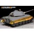 1/35 WWII German King Tiger (Porsche Turret) V1 Detail Set for Takom Models #2096