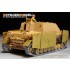 1/35 WWII Sturmpanzer IV Brummbar Late Version Side Skirts for Tamiya #35353