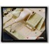 Detail Set for 1/48 Stug III Ausf G w/Zimmerit for Tamiya kit #32525