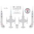 1/32 RF-104G Stargazer LOROP POD (Flight Training Mode) with Pitot Tube for Italeri kits