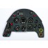 1/32 Messerschmitt Bf 109G Instrument Panel for Revell kit