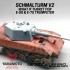 1/35 E-50 / E-75 Schmalturm V2 Turret with Metal Barrel for Trumpeter kits