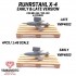 1/48 WWII German Ruhrstahl X-4 Late version for Me-262/Fw-190 (4pcs)