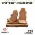 1/24 Sport Seats - Recaro Speed (2pcs)