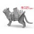 1/6 Miniature Animal - Tactical Cat (suitable for action figures and more)