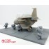 None Scale Cutie Ground Crews Set (6 figures w/1 fire extinguisher)