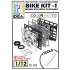 Bike Model Kits w/Packages for 1/12 Figures #Bike Kit-1