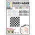 Chess Game for 1/12 Figures