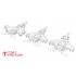 1/350 ROK KF-21 Series 4.5 Gen Jet Fighters (11 aircrafts)