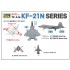 1/700 ROK Navy KF-21N Series 4.5 Gen Jet Fighters (14 aircrafts)