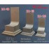 Back Wall Base #Large (6 x 6 x 11.5 cm) for 1/24 Figure