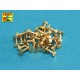 1/16 Turned Imitation of Hexagonal Bolts (1.75 x 2.2mm, 25pcs)