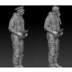 1/48 RAF/FAA 1950's Pilots (2 figures w/Flying Helmet & FAA Peaked Cap)