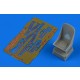 1/48 Gloster Gladiator Seat for Roden/Eduard kit