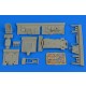 1/48 Curtiss P-40B Warhawk Cockpit Set for Airfix #A05130/A01003A