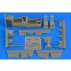 1/48 Convair F-106B Delta Dart Cockpit Set for Trumpeter #02892/01683