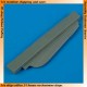 1/48 Mikoyan-Gurevich MiG-17F Fresco C Correct Ventral Fin for HobbyBoss kit