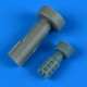 1/48 A-10A/C Thunderbolt II Gun Barrels for Great Wall Hobby kits