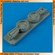 1/72 Morane-Saulnier MS.406 Wheel Well for Hasegawa kits 