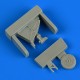 1/72 A-1J Skyraider Tail Wheel for Hasegawa kits