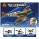 Quickbuild Supermarine Spitfire Plastic Brick Construction Toy (Wingspan: 270mm)